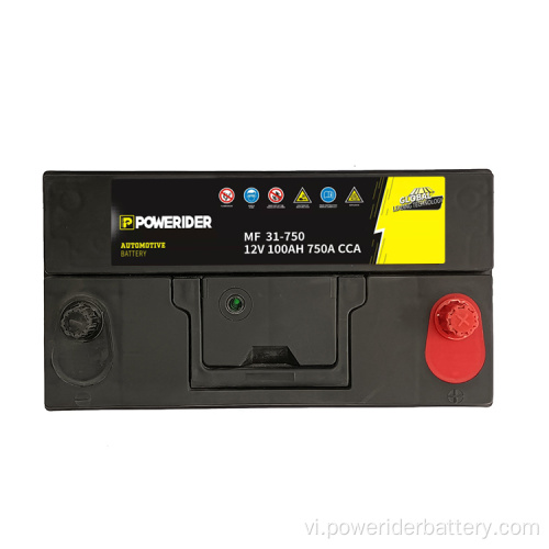 Pin khởi động xe hơi chì 12V 100AH ​​MF 31-750